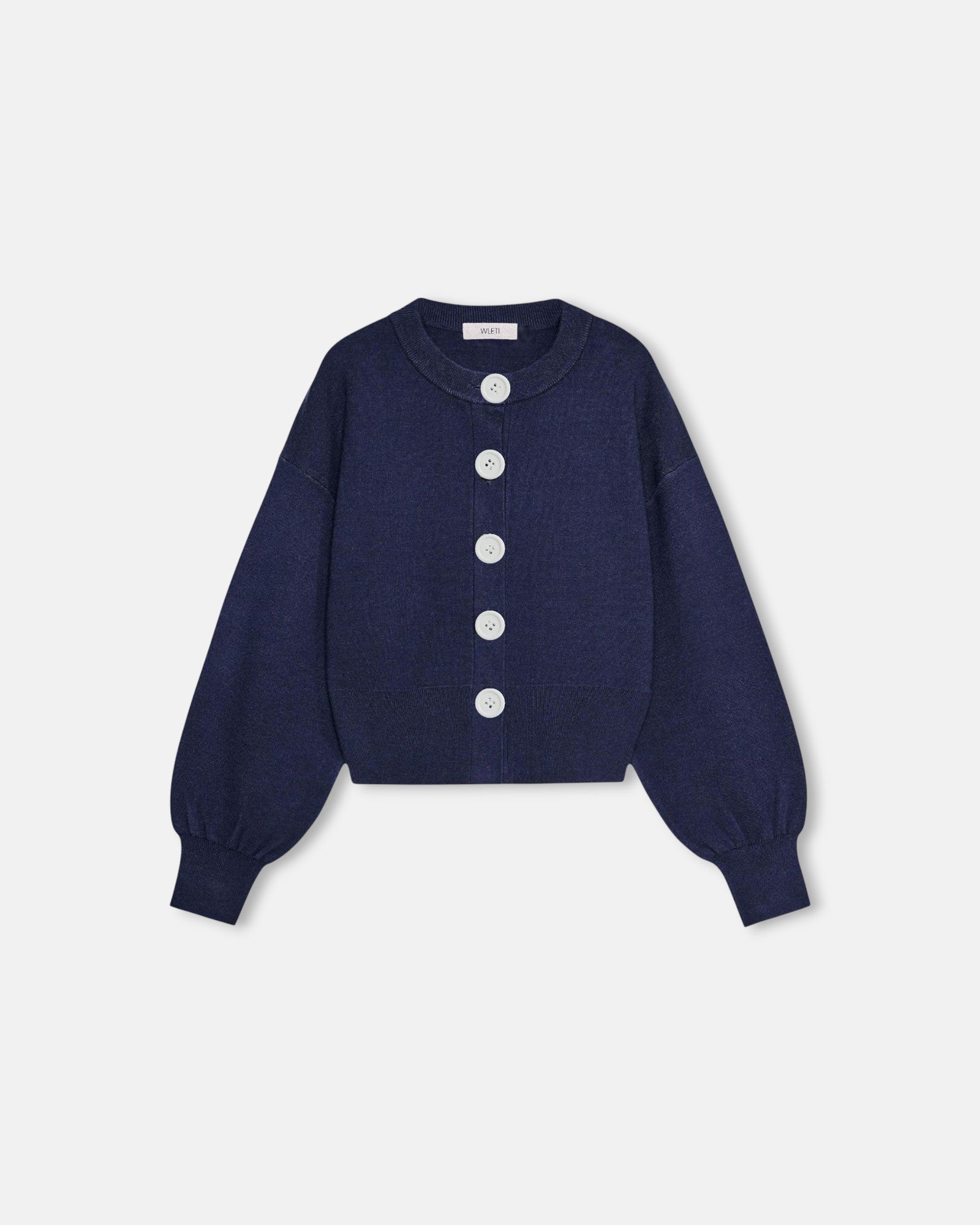 Indigo Bloom Sweater Cardigan