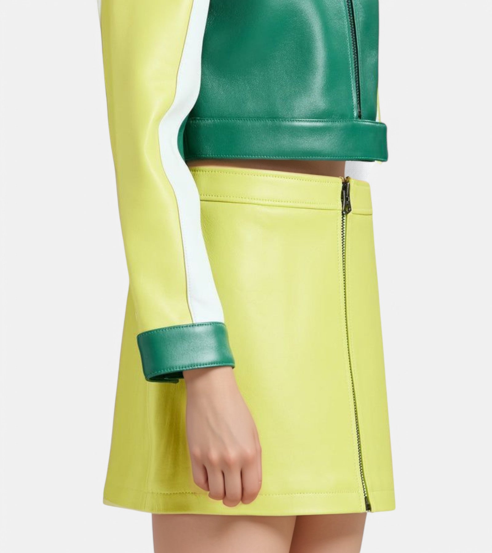 Primrose VeraVogue Vegan Leather Skirt