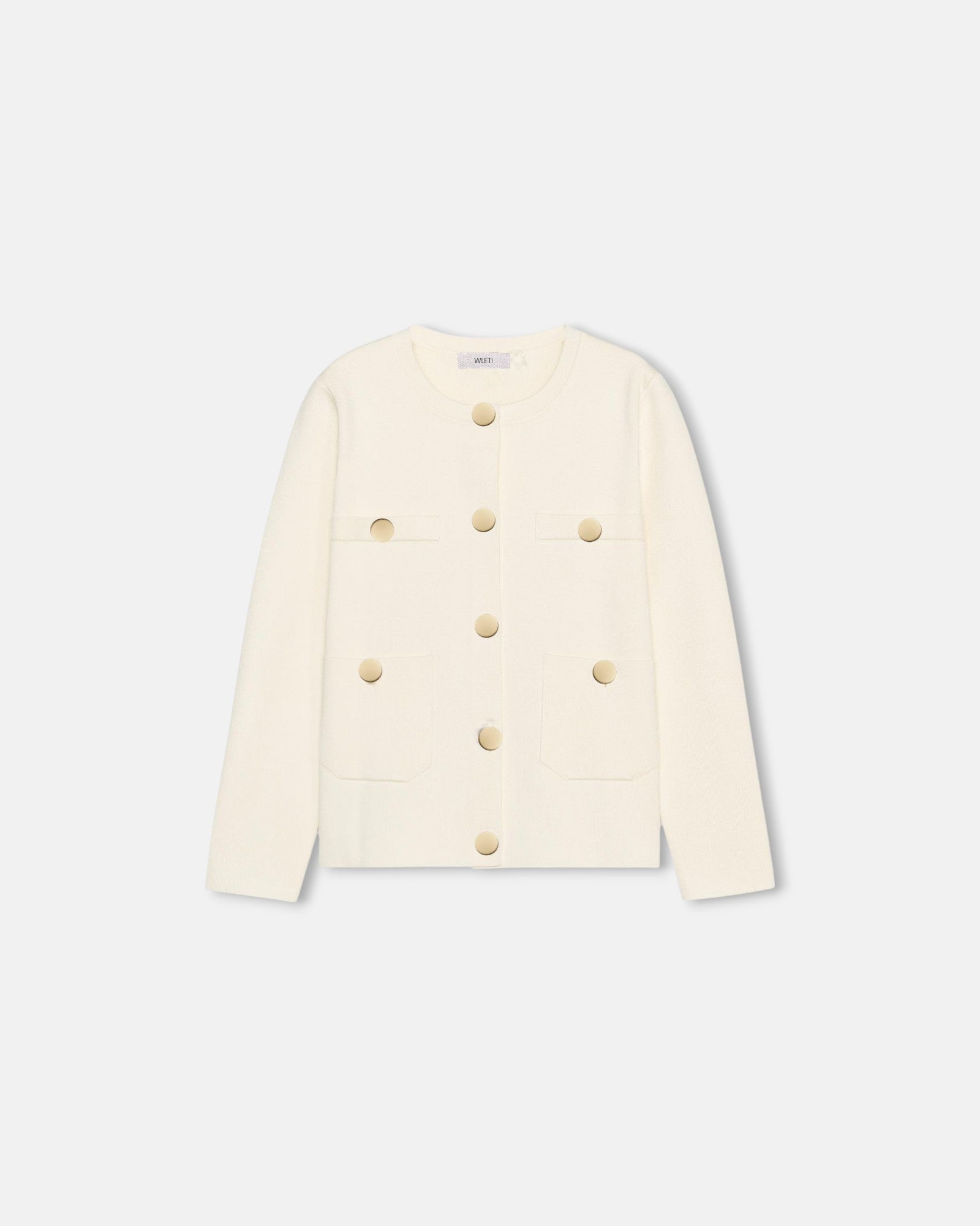 Ivory Gleam Sweater Cardigan