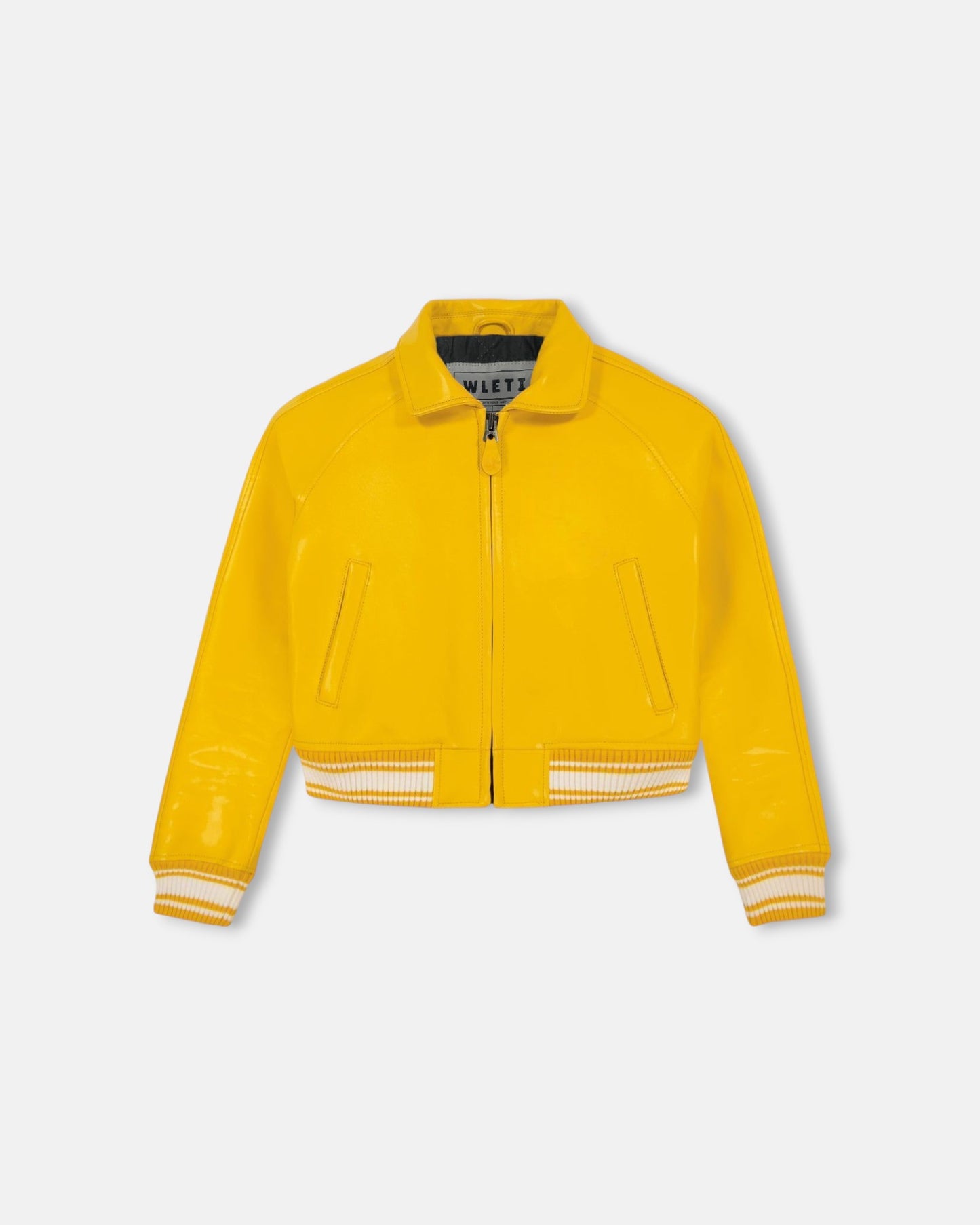 Yellow VeraVogue Cropped Jacket