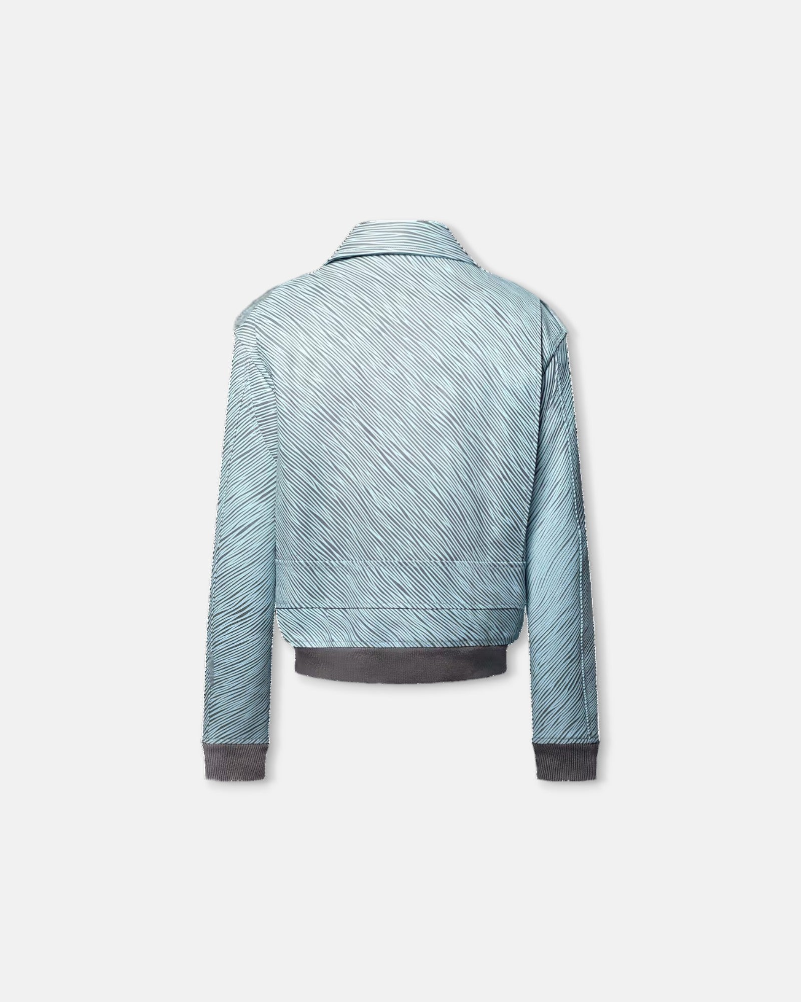 Skywave Ripple Vegan Leather Jacket