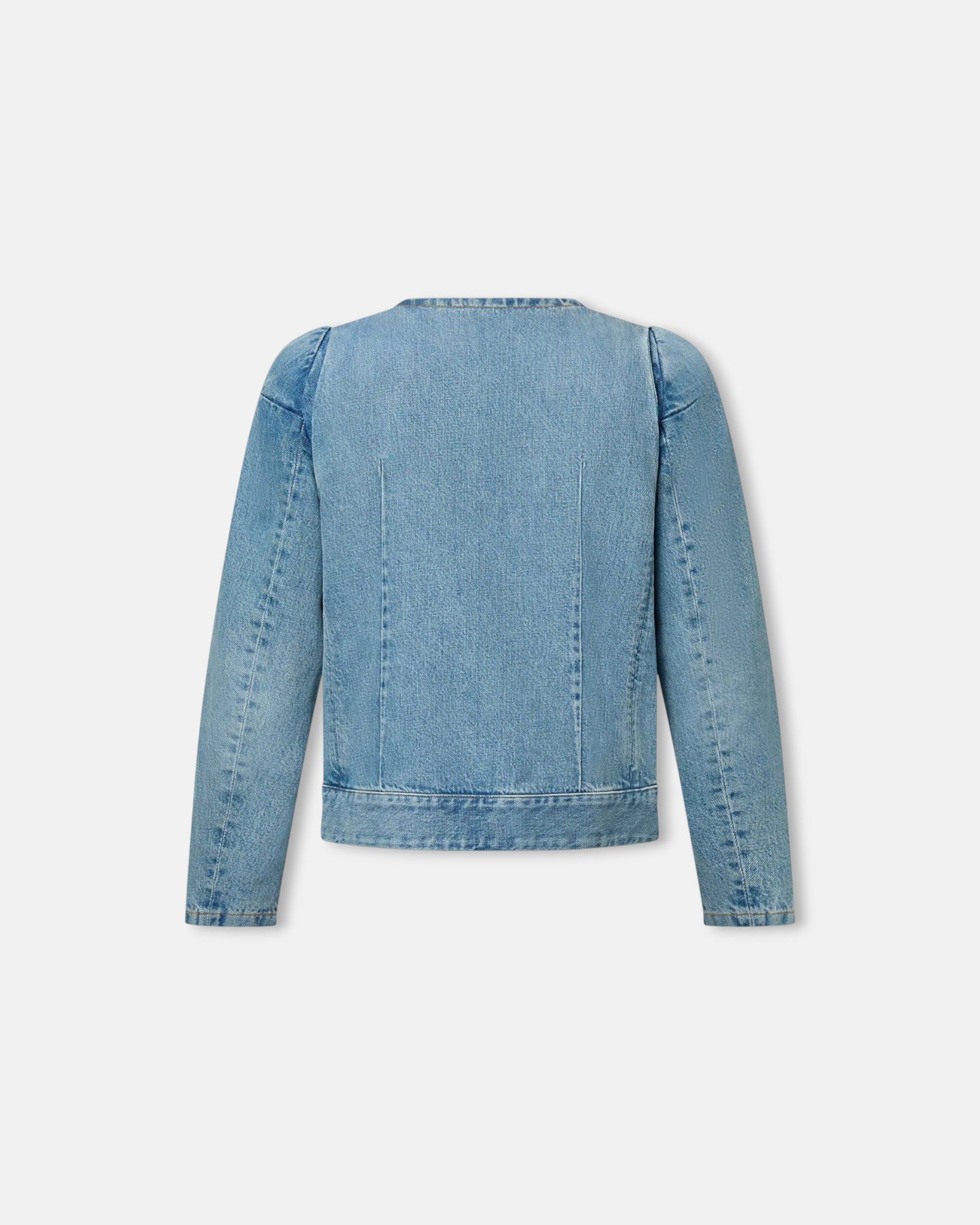 Denim Blue Button Jacket