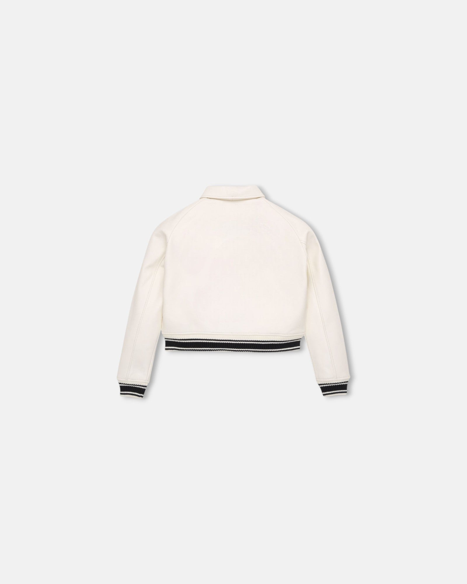 White VeraVogue Cropped Jacket
