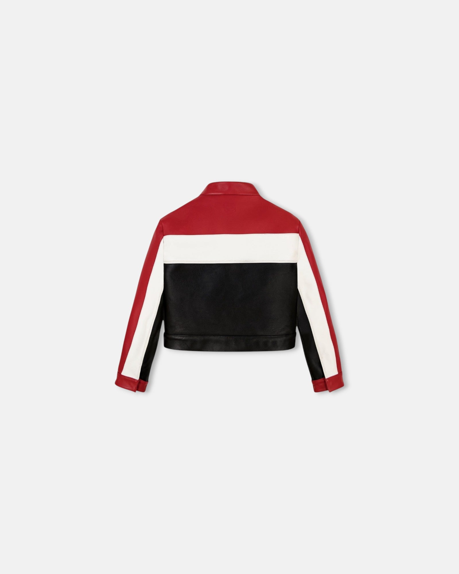 Red & Black VeraVogue Cropped Jacket