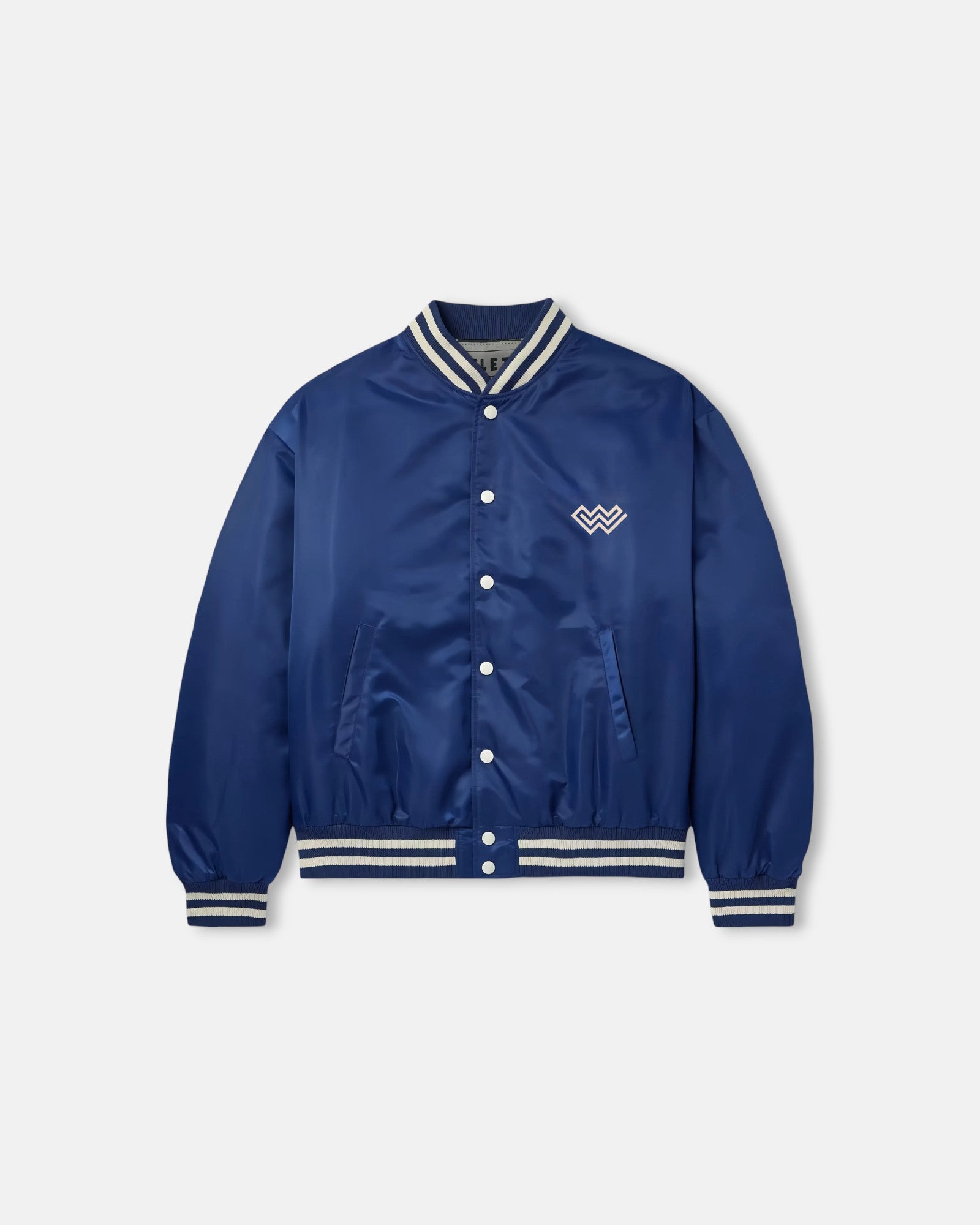 Chambray Satin Padded Jacket