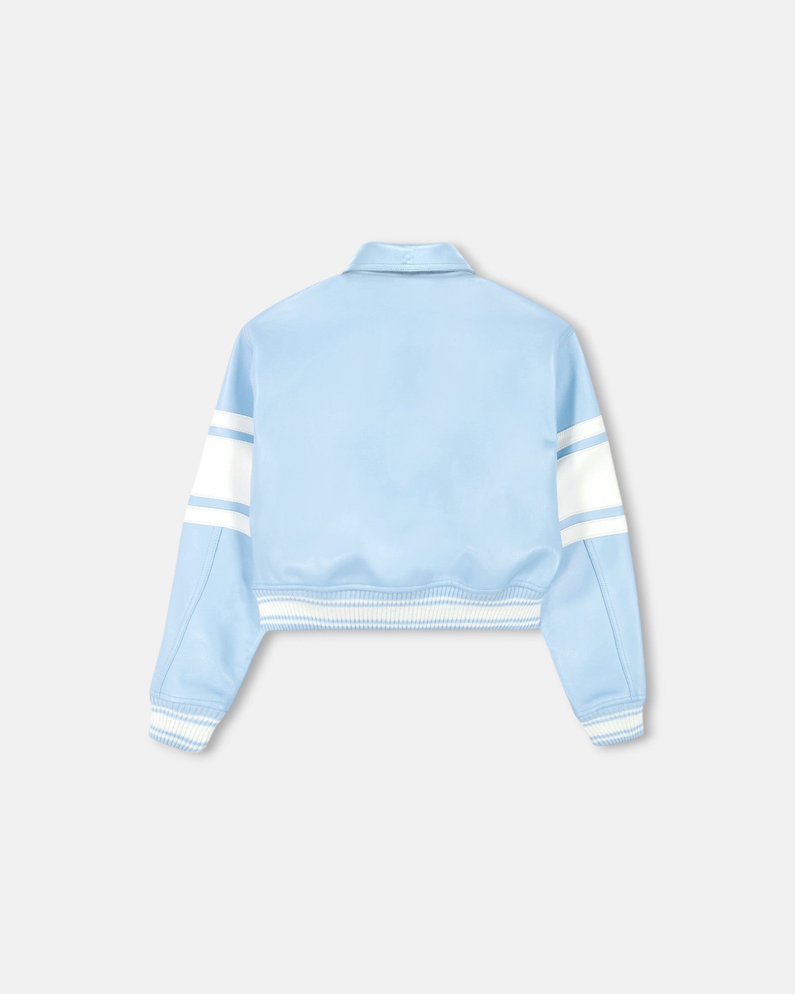 Blue & White VeraVogue Cropped Jacket