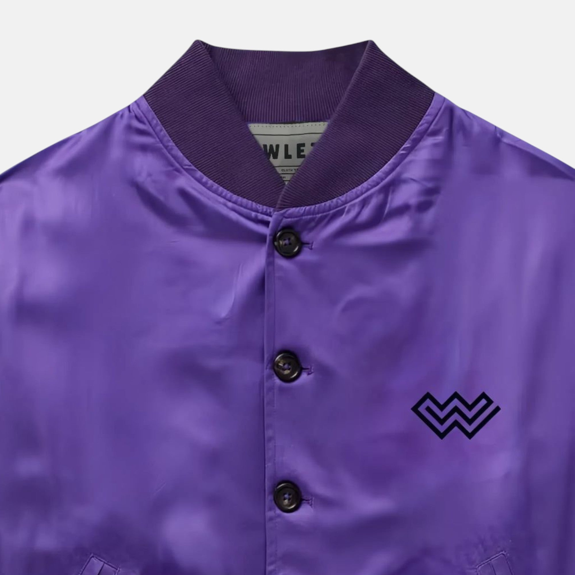 Butterfly Bush Satin Padded Jacket
