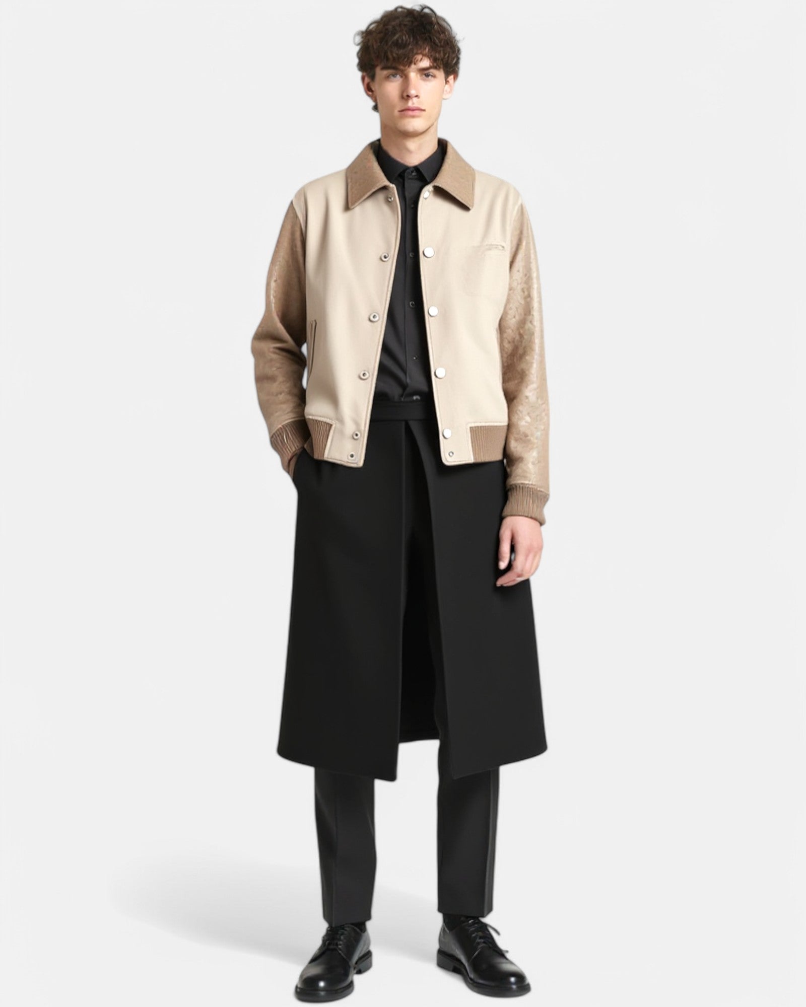 Sahara Mirage Wool Blend Jacket