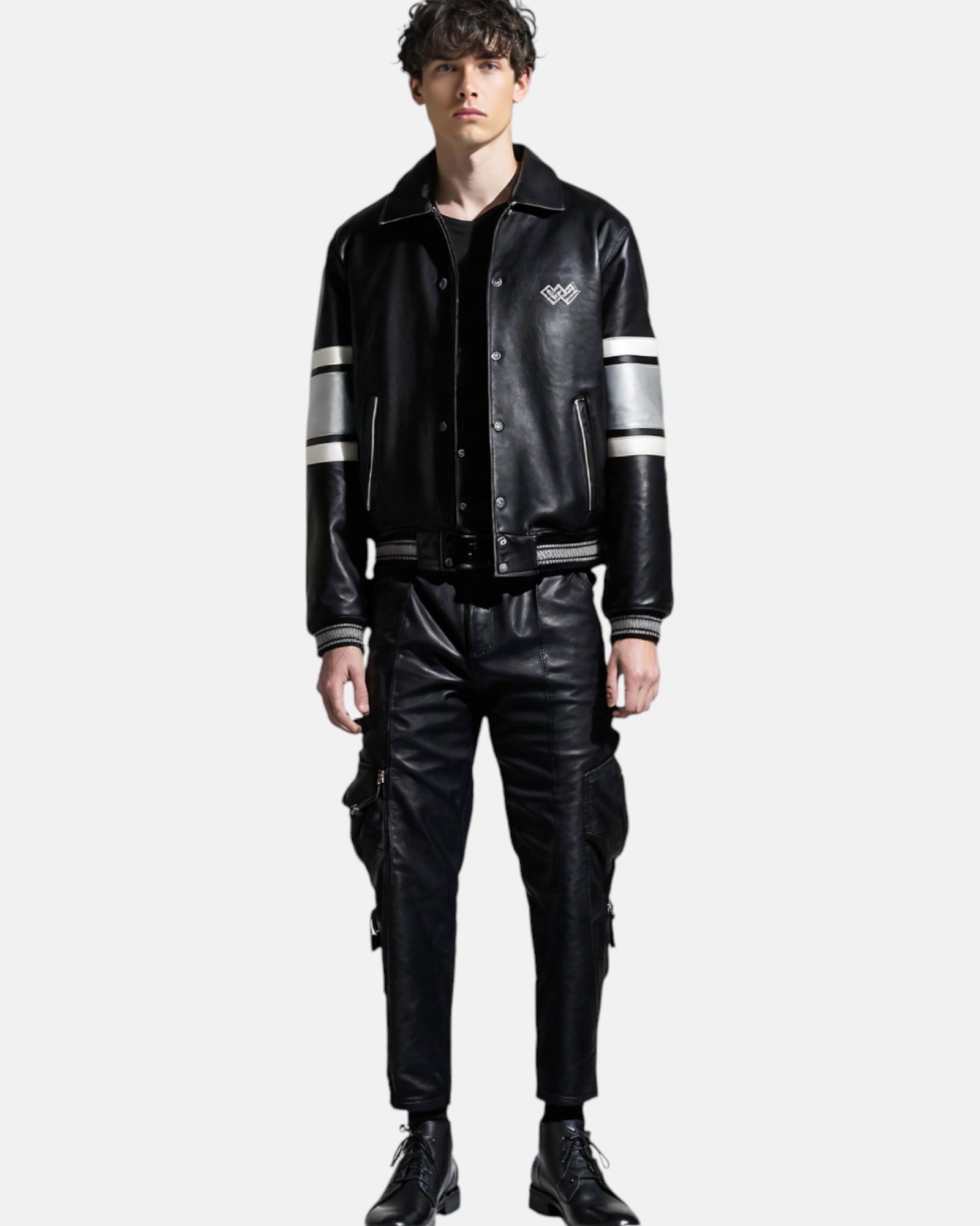 Onyx Vegan Leather Jacket