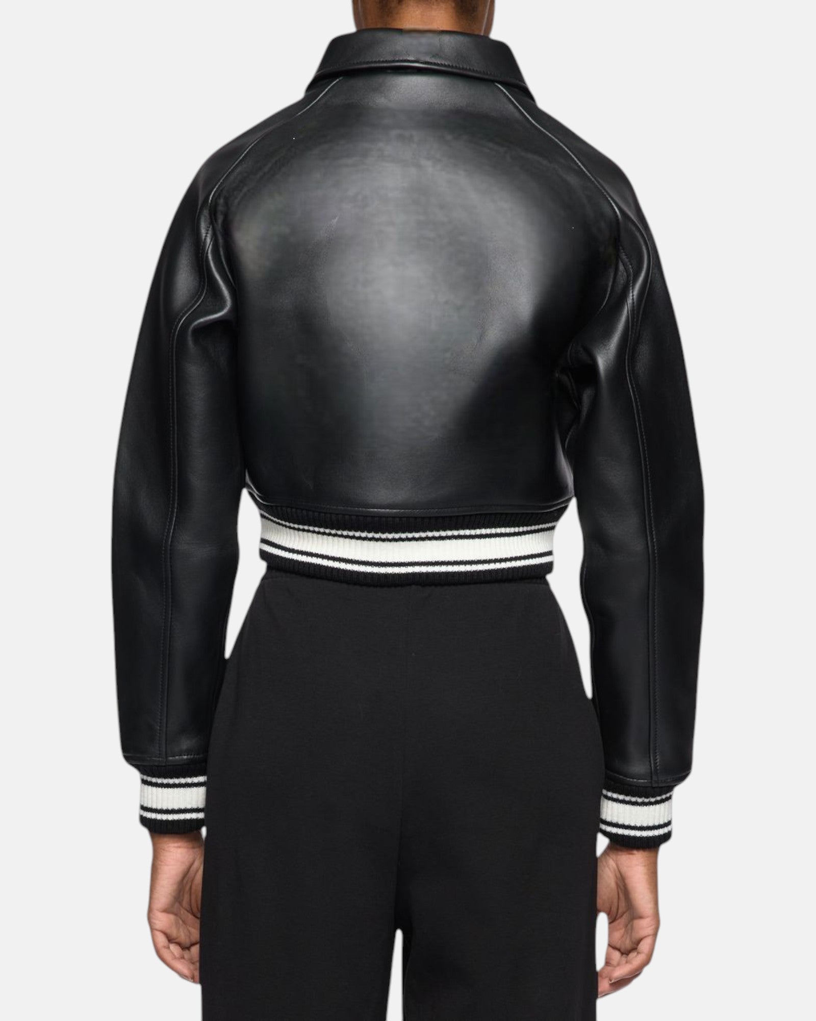 Black VeraVogue Cropped Jacket