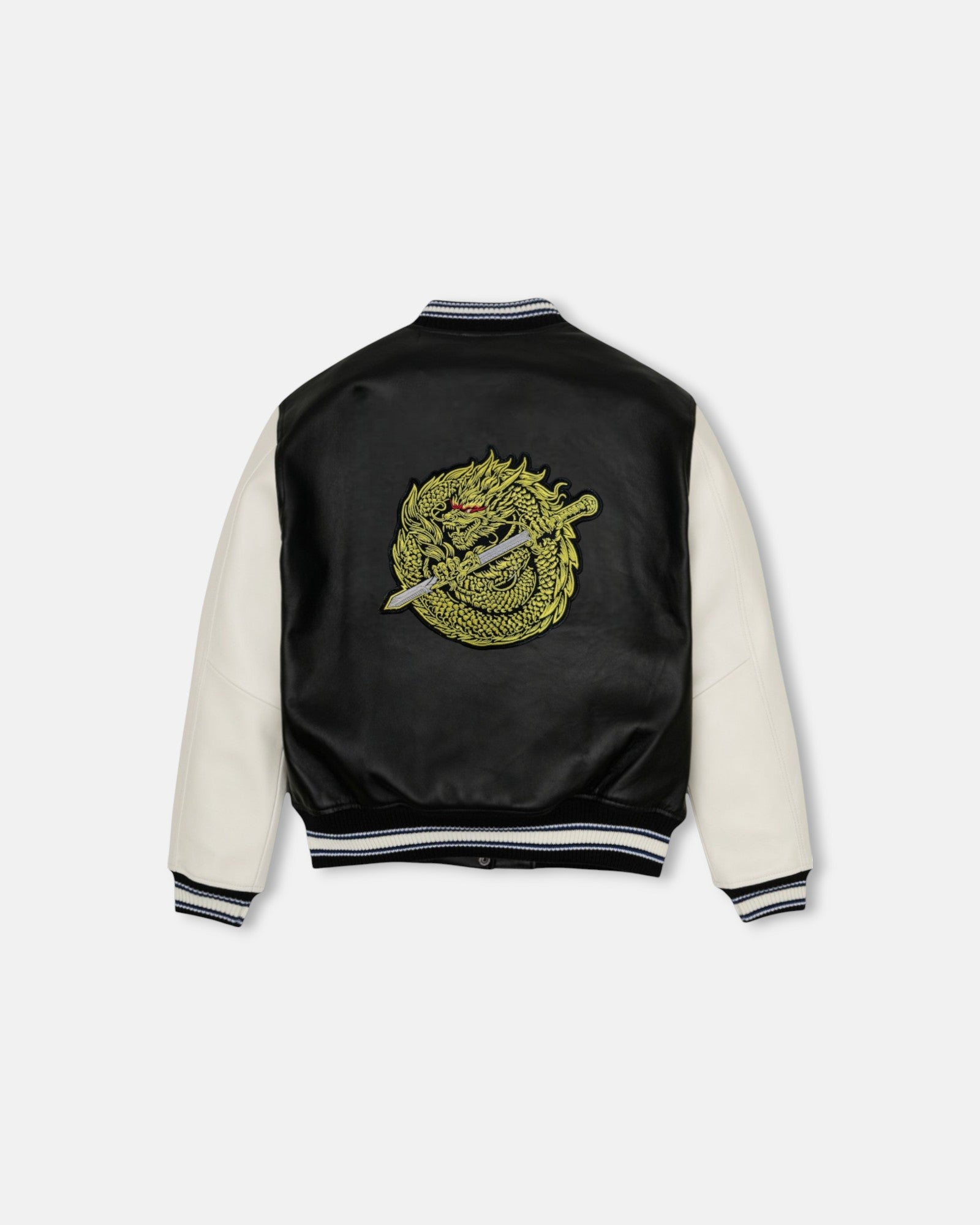 Dune Varsity Dragon Vegan Leather Jacket