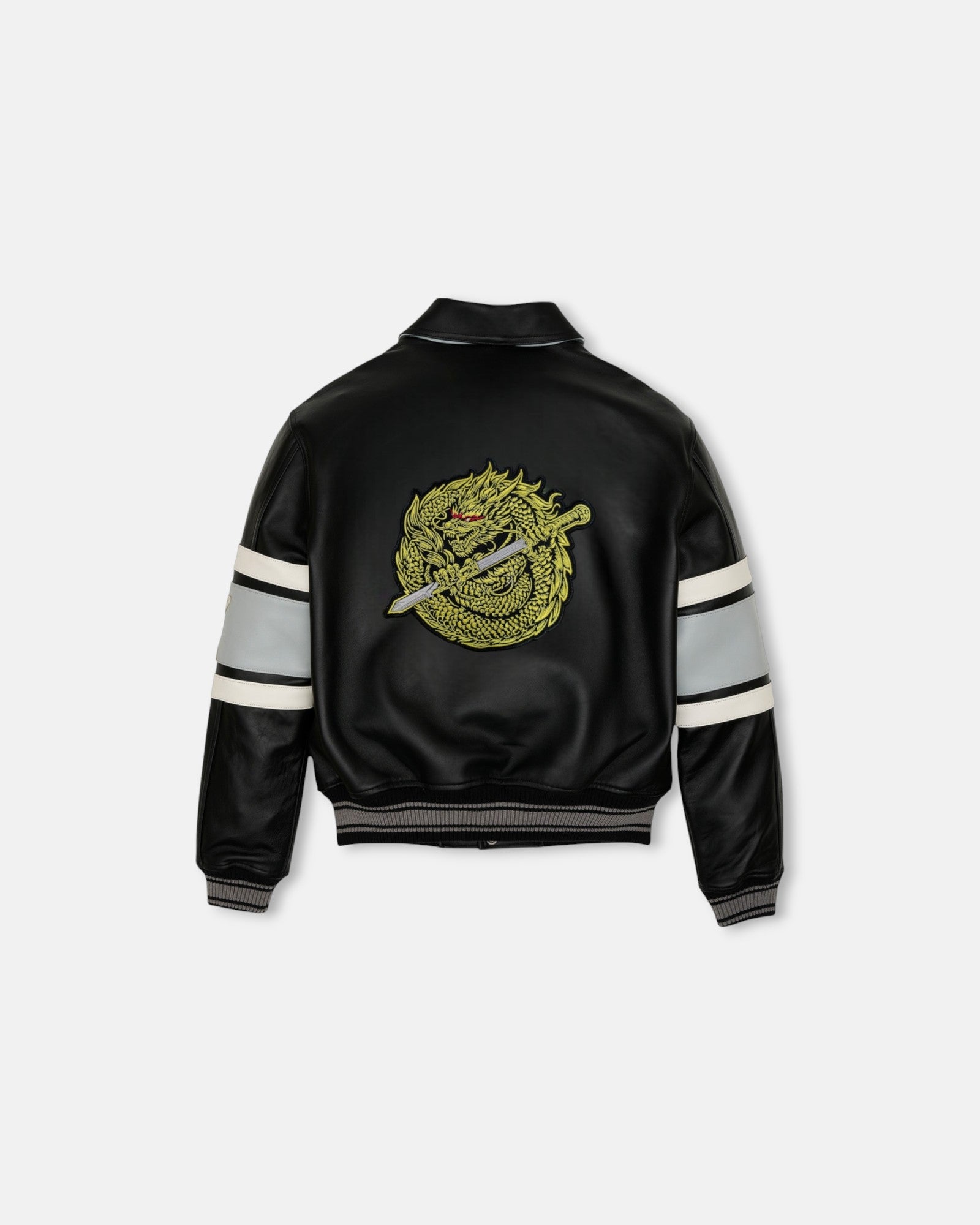 Onyx Dragon Vegan Leather Jacket