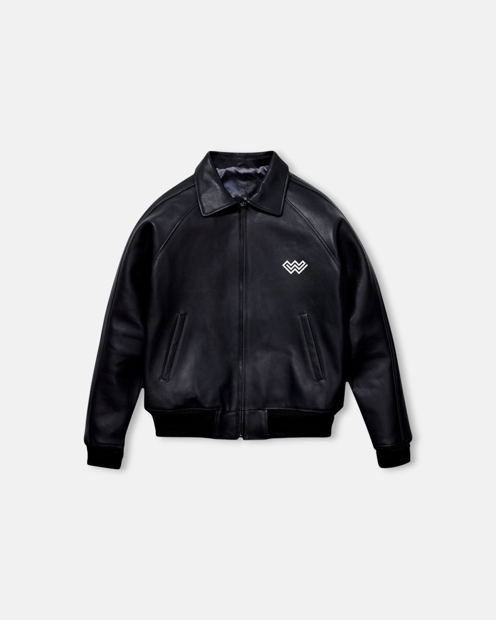 Zeus All Black Vegan Leather Jacket
